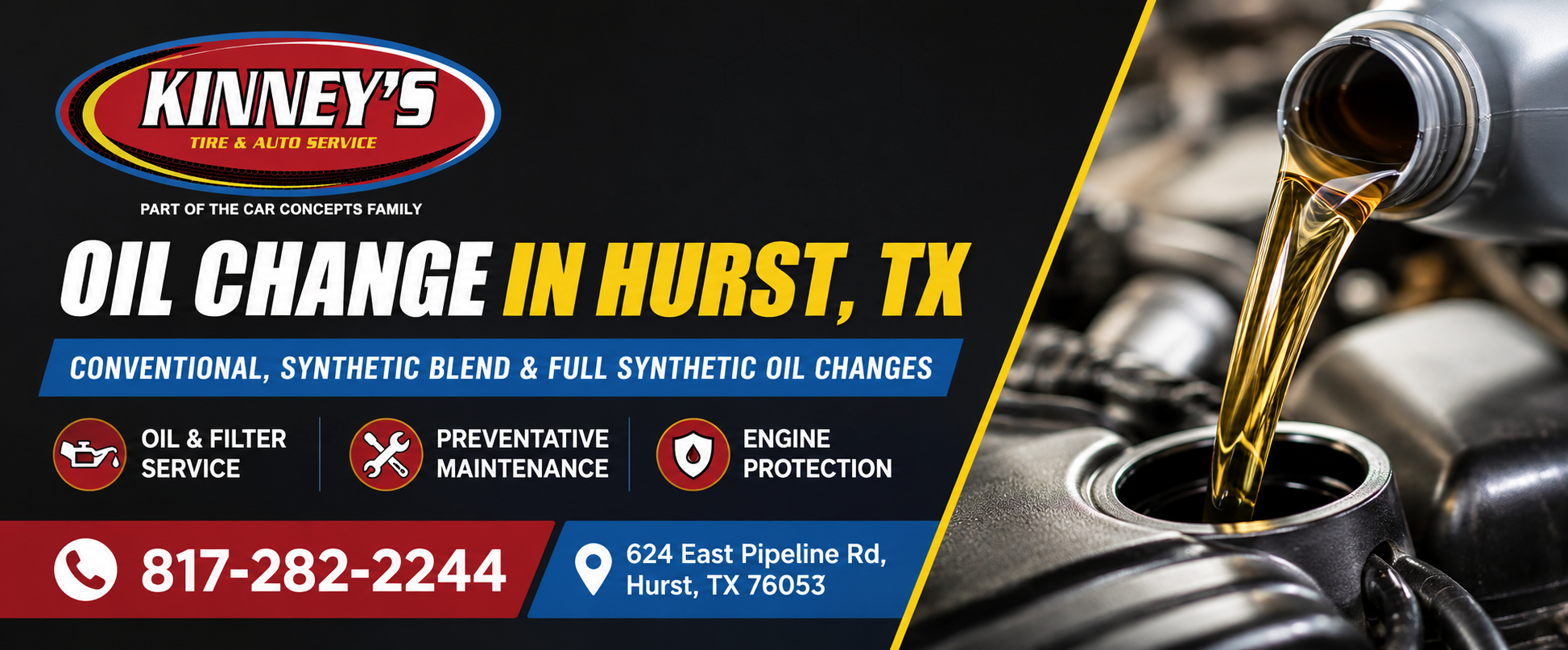 oil change hurst tx
